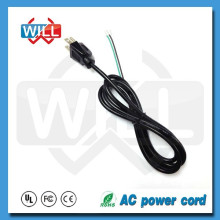 PSE strip 125v 250v japan power supply cord with open end